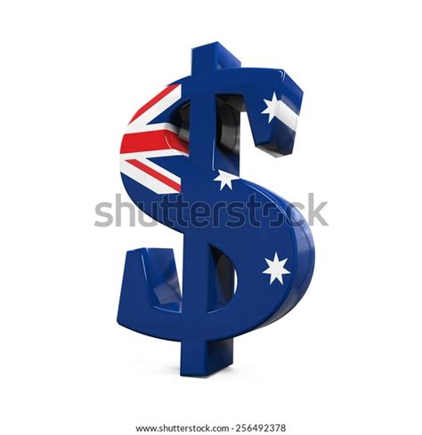 Australian Dollar Symbol Stock Illustration 256492378