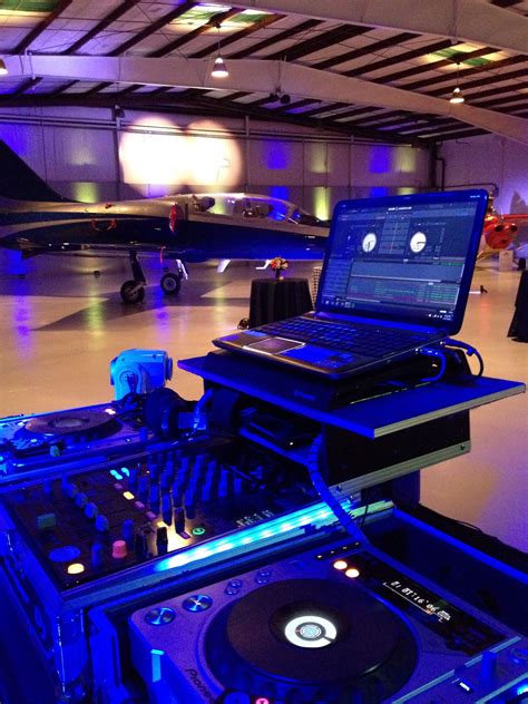 The setup for an awesome corporate party with an airline! Its not often ...