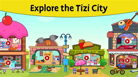 Amazon.com: My Tizi Town - Free City Games for Kids, Play World for Girls & Boys : Apps & Games