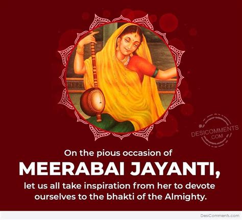 Meera Bai Jayanti Picture - Desi Comments