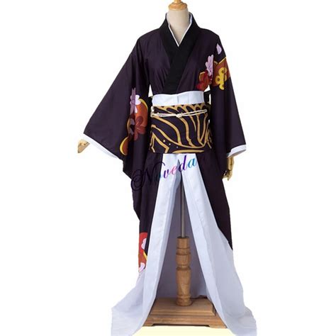 Popxstar Anime Demon Slayer Kimetsu no Yaiba Cosplay Costumes Kibutsuji Muzan Cosplay Costume ...