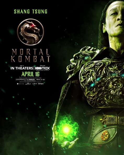 Mortal Kombat (2021) Character Poster - Shang Tsung - Mortal Kombat ...