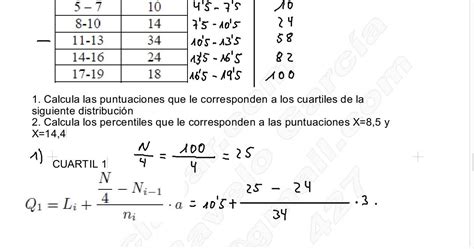 ESTADÍSTICA, CUARTILES, PERCENTILES Y VARIABLES CONTINUAS - YouTube