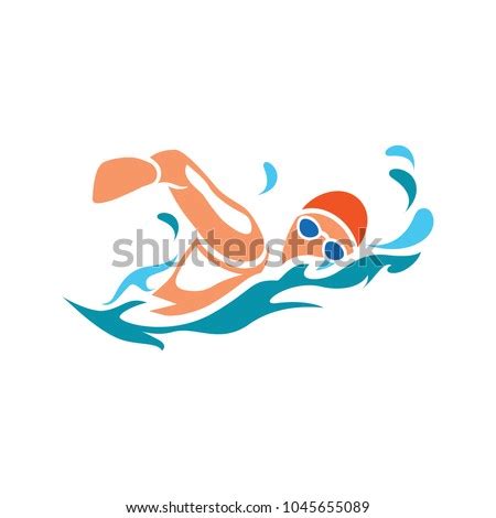 People Swimming Vector Graphics | Everypixel