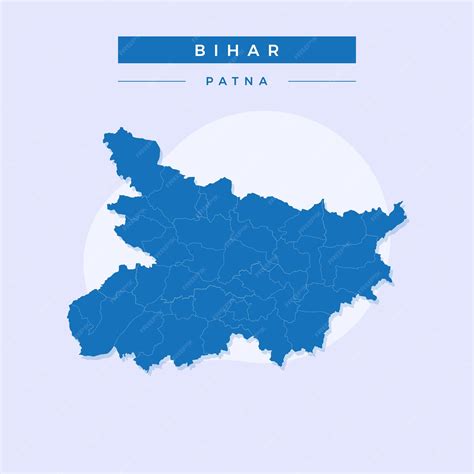 High Quality Map Bihar State India Stock Vector Image By #221955392 | lupon.gov.ph