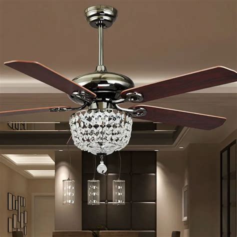 fashion vintage ceiling fan lights funky style fan lamps bedroom ...