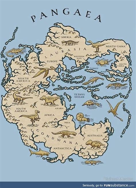 Earth circa 250 million years ago - FunSubstance