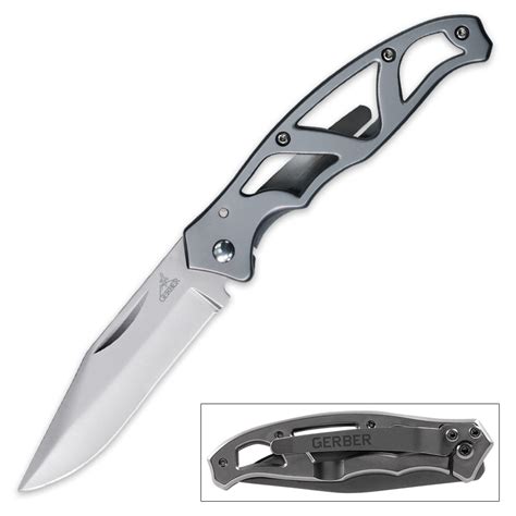 Gerber Mini Paraframe Stainless Steel Pocket Knife - Free Shipping!