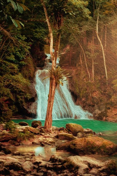 Blue Hole Jamaica. Source Facebook.com | Beautiful waterfalls, Blue hole jamaica, Waterfall