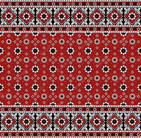 Premium Vector | Ajrak Design and Sindhi Cultural Dress Design