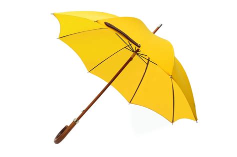 Yellow City Lux Umbrella | Handmade in London England