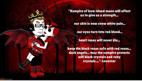 Blood Moon Of Vampire Love Quotes by PrincessScarletChan on DeviantArt