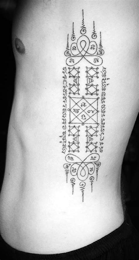 A Guide To Getting A Sacred Tattoo In Thailand | Sak yant tattoo, Tattoo designs, Sacred tattoo