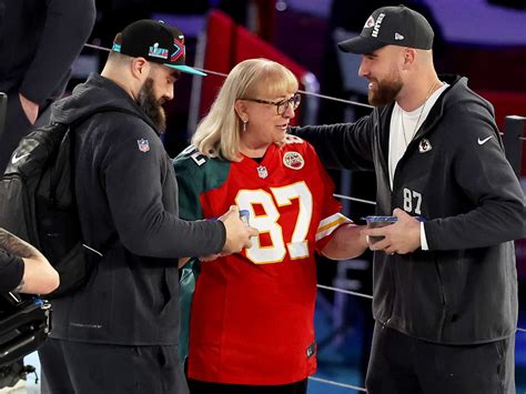 Donna Kelce Plans Out Which of Jason and Travis' Games to See in April ...