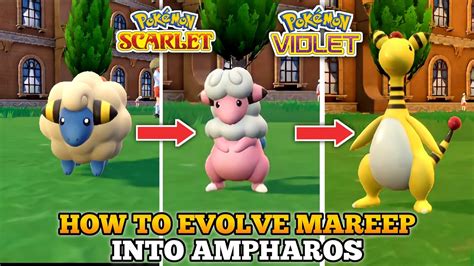 How To Evolve Mareep Into Flaaffy And Ampharos In Pokemon Scarlet ...