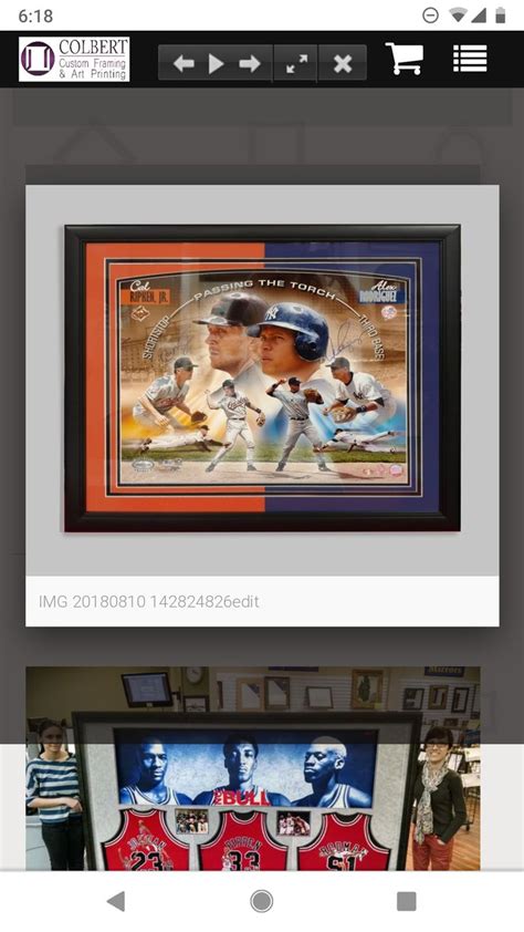 Pin by Colbert CustomFraming on Sports framing | Custom framed art, Custom framing, Framed art