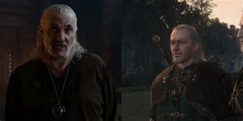 The Witcher: How Season 2's Vesemir Compares To The Games