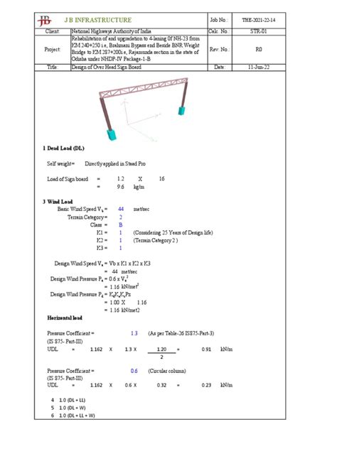 Drawing & Design Gantry | PDF | Applied And Interdisciplinary Physics | Civil Engineering