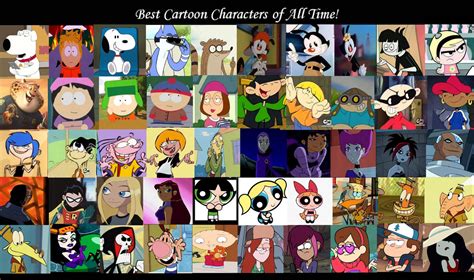 Top 50 Cartoon Characters Meme By Nereathehedgehog On - vrogue.co