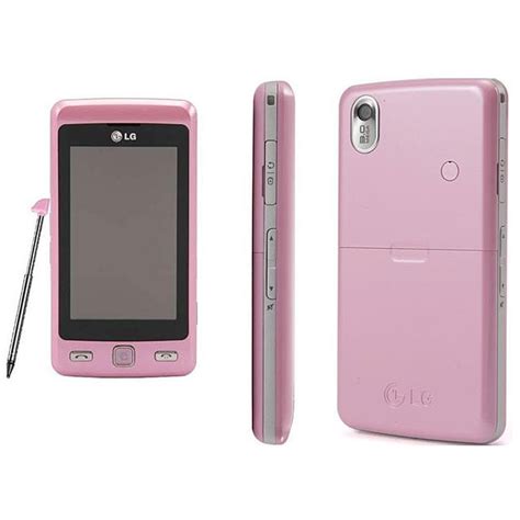 LG KP500 Pink Unlocked GSM Cell Phone - 12436105 - Overstock.com ...