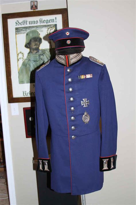 Prussian Dunkelblau 1910 Technical uniform, for flight