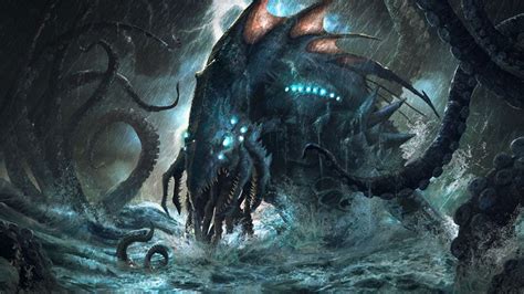 Kraken Final | Kraken art, Monster concept art, Fantasy monster