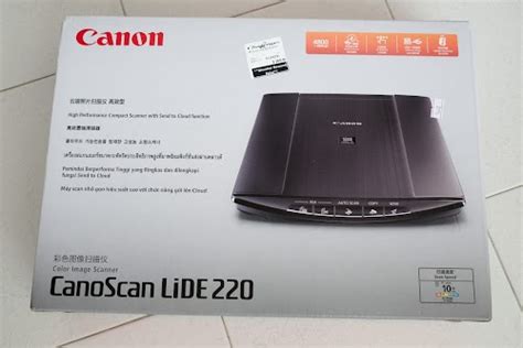 Review: Canon LiDE 220 Scanner | Parka Blogs