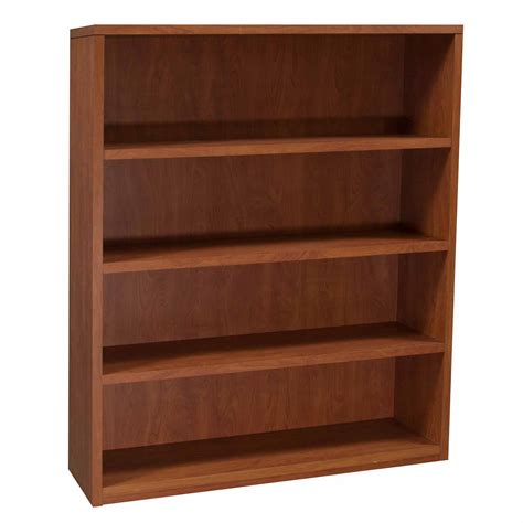 Laminate 4 Shelve 60 Inch Bookcase, Cherry | National Office Interiors and Liquidators