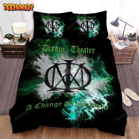 Dream Theater A Change Of Seasons Logo Art Wallpaper Duvet Cover Bedding Sets