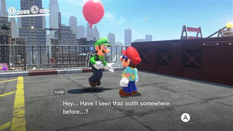 How could he possibly have seen this outfit before? : r/Mario