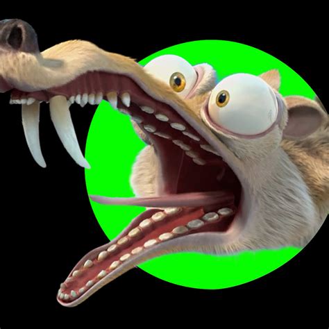 Scrat Screaming V2 - Ice Age 3 Meme (Green Screen) – CreatorSet