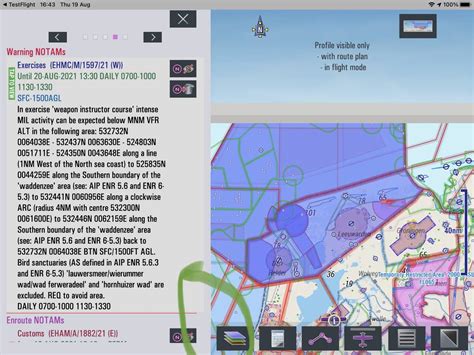 NOTAM display on map - Features and Functionalities - Forum