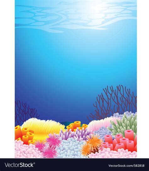 Sea life Royalty Free Vector Image - VectorStock