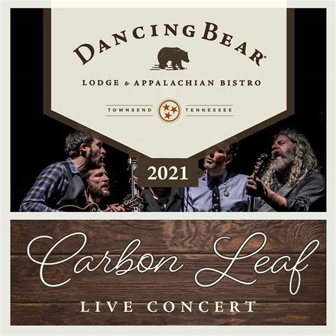 Carbon Leaf Live Concert | Dancing Bear Lodge