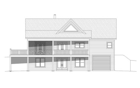 Country Style House Plan - 2 Beds 2 Baths 1500 Sq/Ft Plan #932-15 ...