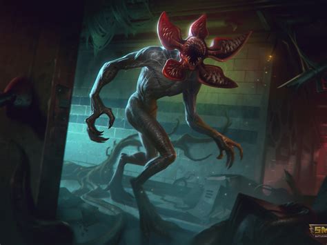 1400x1050 Resolution Demogorgon Bakasura Smite X Stranger Things 1400x1050 Resolution Wallpaper ...