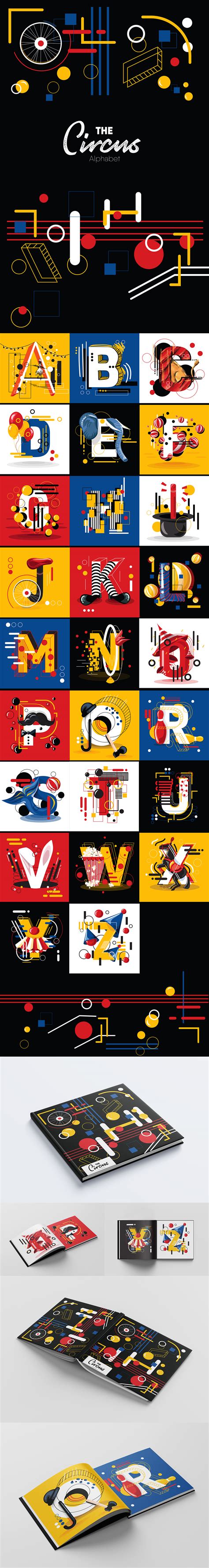 The Circus Alphabet on Behance