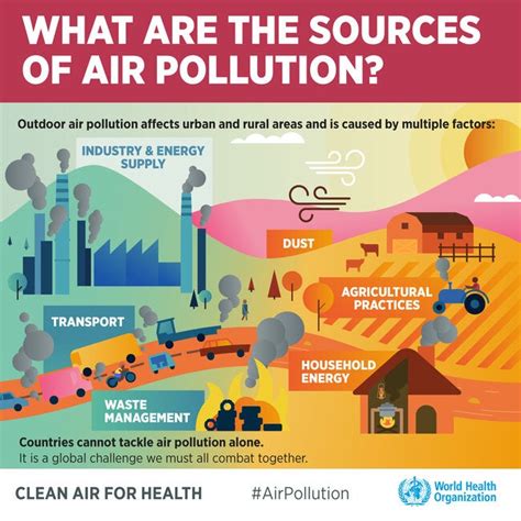 Infographic. What are the sources of air pollution?; 2018 - PAHO/WHO | Pan American Health ...