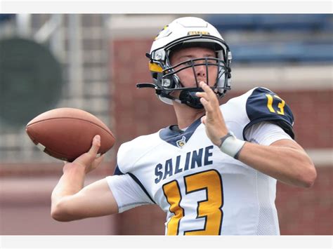 With The Football World Watching, Saline High School's CJ Carr Commits ...