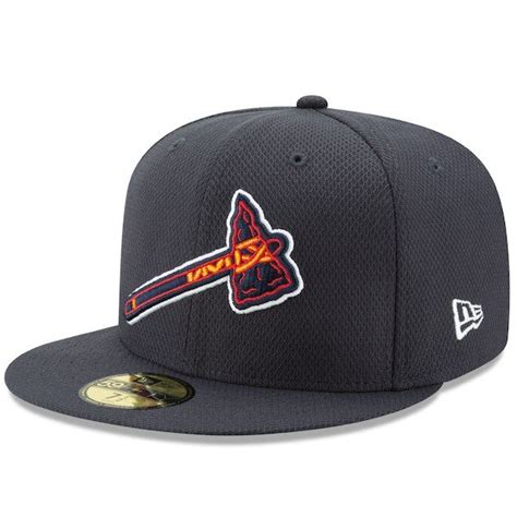 Men's Atlanta Braves New Era Navy Tomahawk Diamond Era 59FIFTY Fitted ...