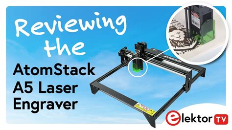 Atomstack A5 - Laser Engraver & Cutter - YouTube