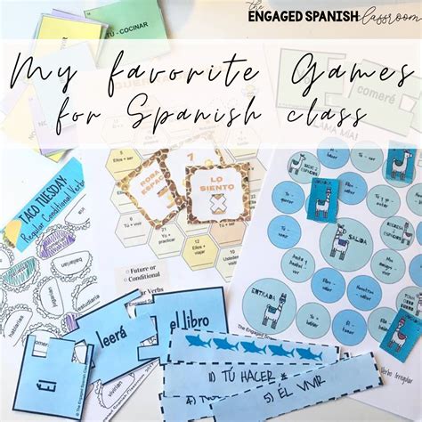 9 Fun Spanish Class Games that are Sure to Increase Student Engagement • The Engaged Spanish ...