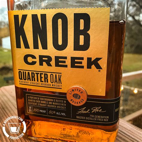 Knob Creek Quarter Oak — BOURBON GUY