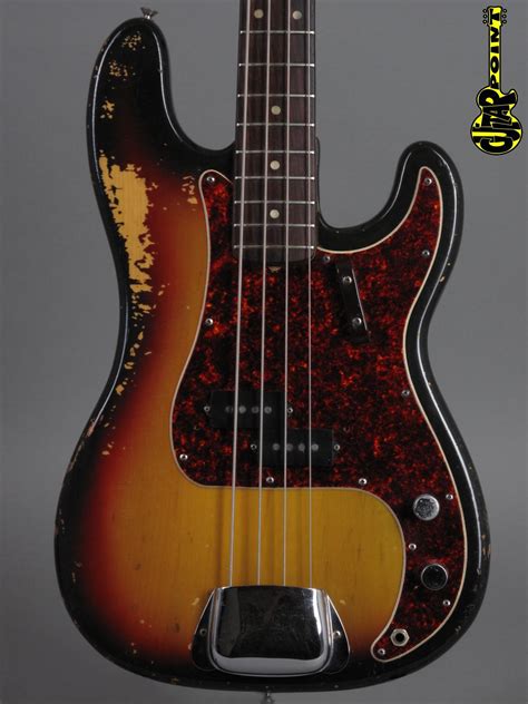 1972 Fender Precision Bass - 3-tone Sunburst-Vi72FePreci3tSBRW342966