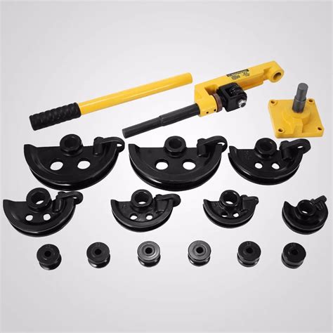 3/8 to 1 INCH Pipe Tubing Bender Manual Pipe Bender Set with 7 Dies for Bending Pipes-in Tool ...