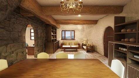 Snow White Cottage 3D Render | RenderHub Gallery