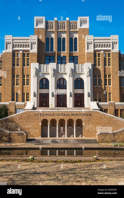 Little Rock Central High School National Historic Site Stock Photo - Alamy