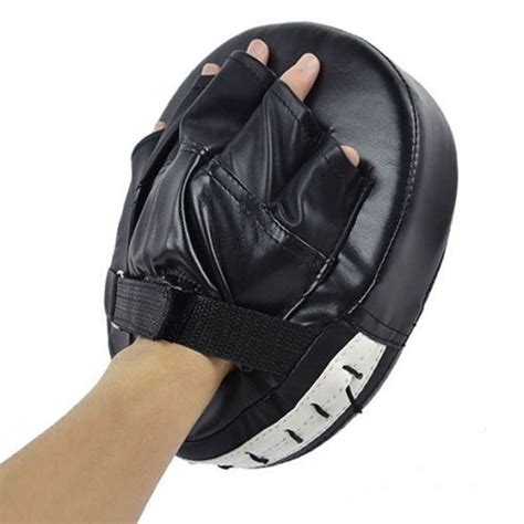 RKA Round Wushu Sanda Boxing Training Gloves Pad Hand Target (Random Color) | Alexnld.com