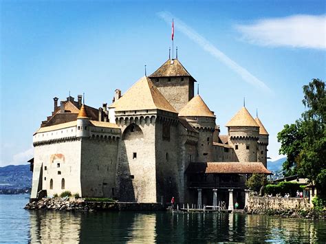 Chillon Castle Is A Glorious Rocky-Island Fortress - MonAme Magazine