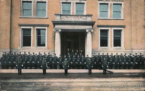 Police Headquarters Bridgeport, CT Postcard